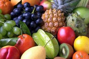 Bagas e frutas